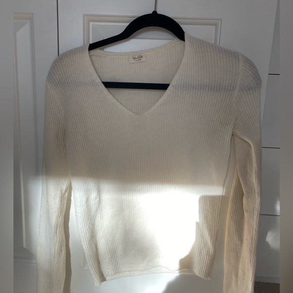 Brandy Melville, cream color sweater, one size fits all - Picture 1 of 3